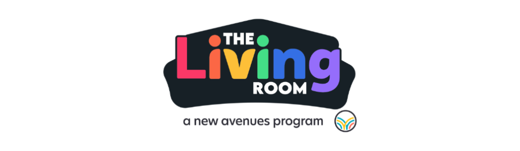The Living Room a New Avenues for Youth Program logo
